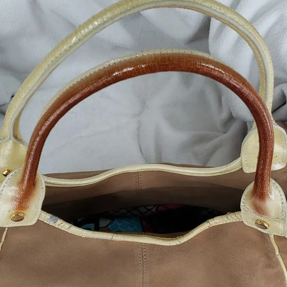 Lilly Pulitzer purse suede - Picture 2 of 9